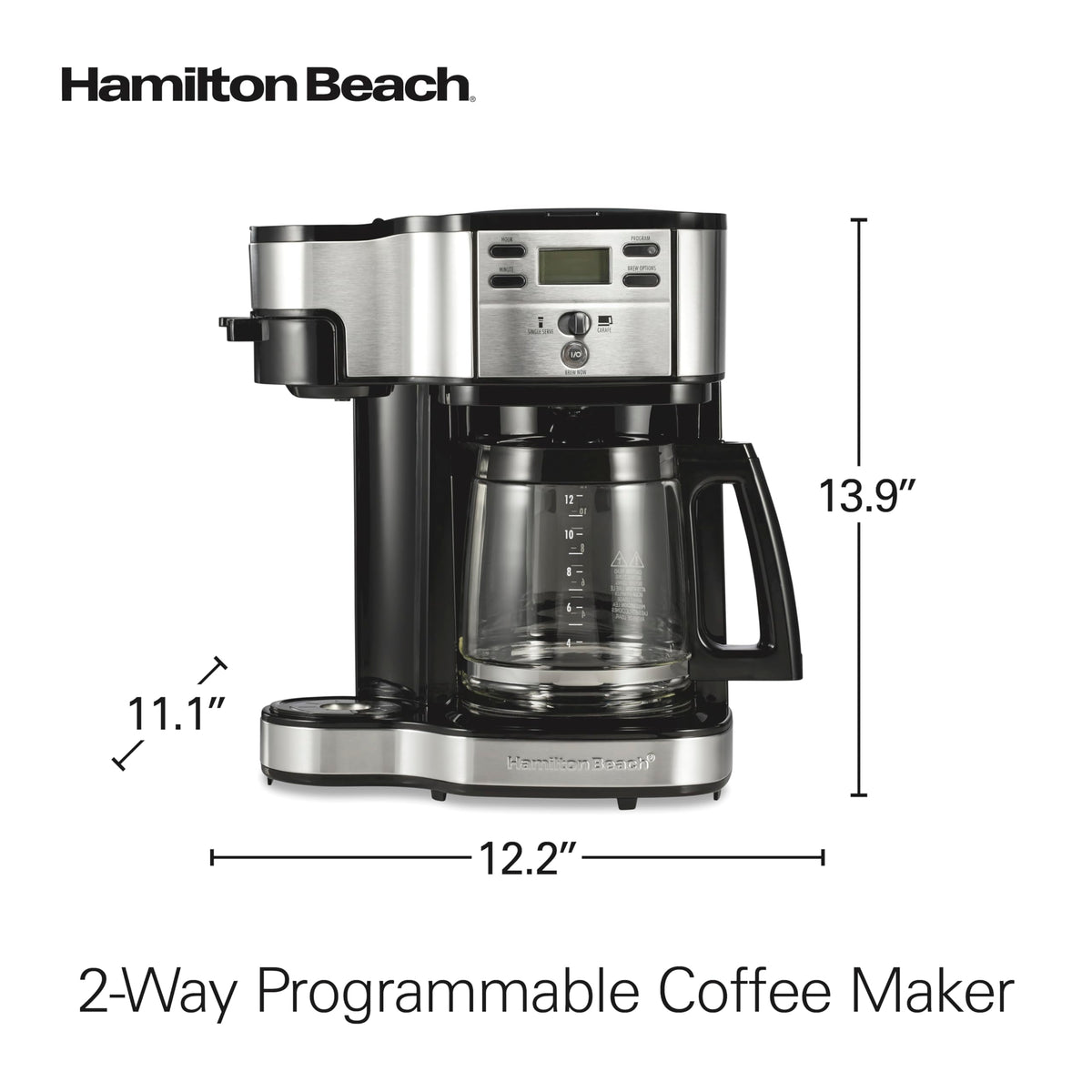 Hamilton Beach Coffee Maker & Single-Serve Brewer