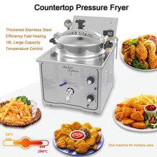 HYUIO 16L Commercial Electric Pressure Fryer