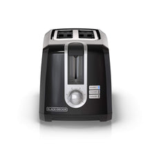 BLACK+DECKER 2-Slice Compact Toaster for Everyday Use