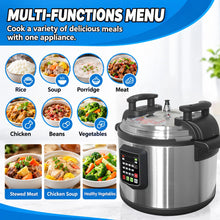 220V Commercial Electric Pressure Cooker 8L–65L Capacity