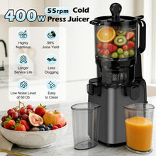 400W Cold Press Juicer with 5.8-Inch Wide Chute