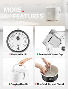 TOSHIBA Induction Heating Rice Cooker with Smart Controls