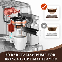 AMZCHEF Espresso Machine with Automatic Milk Frother