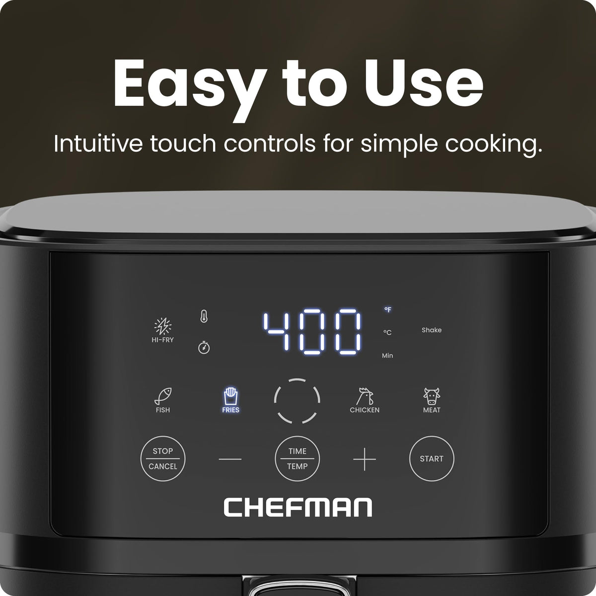 Chefman Compact Air Fryer for Quick & Easy Everyday Meals