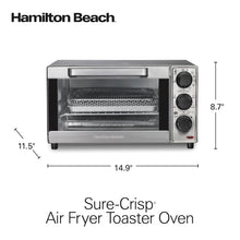 Hamilton Beach 4-Slice Air Fryer Toaster Oven Combo