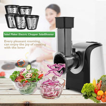 5-in-1 Electric Cheese Grater, Slicer & Shredder