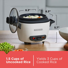 BLACK+DECKER RC503 3-Cup Compact Rice Cooker