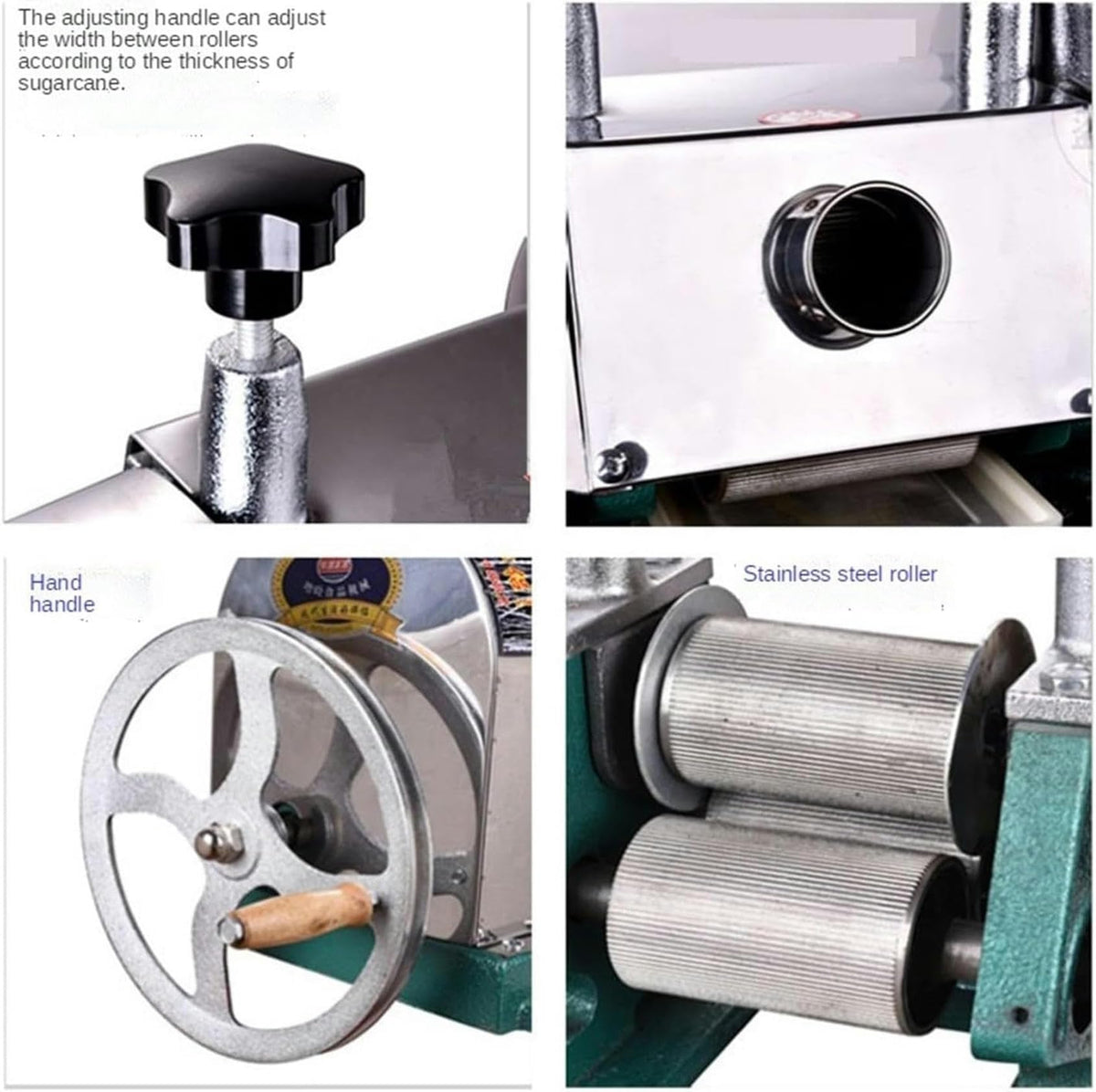 WZUOPG 50kg/h Electric Sugarcane Juicer & Press