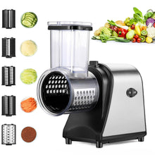 5-in-1 Electric Cheese Grater, Slicer & Shredder