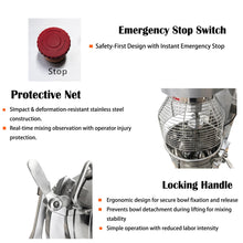 DINENOVATE 60L Commercial Stand Dough Mixer with Trolley