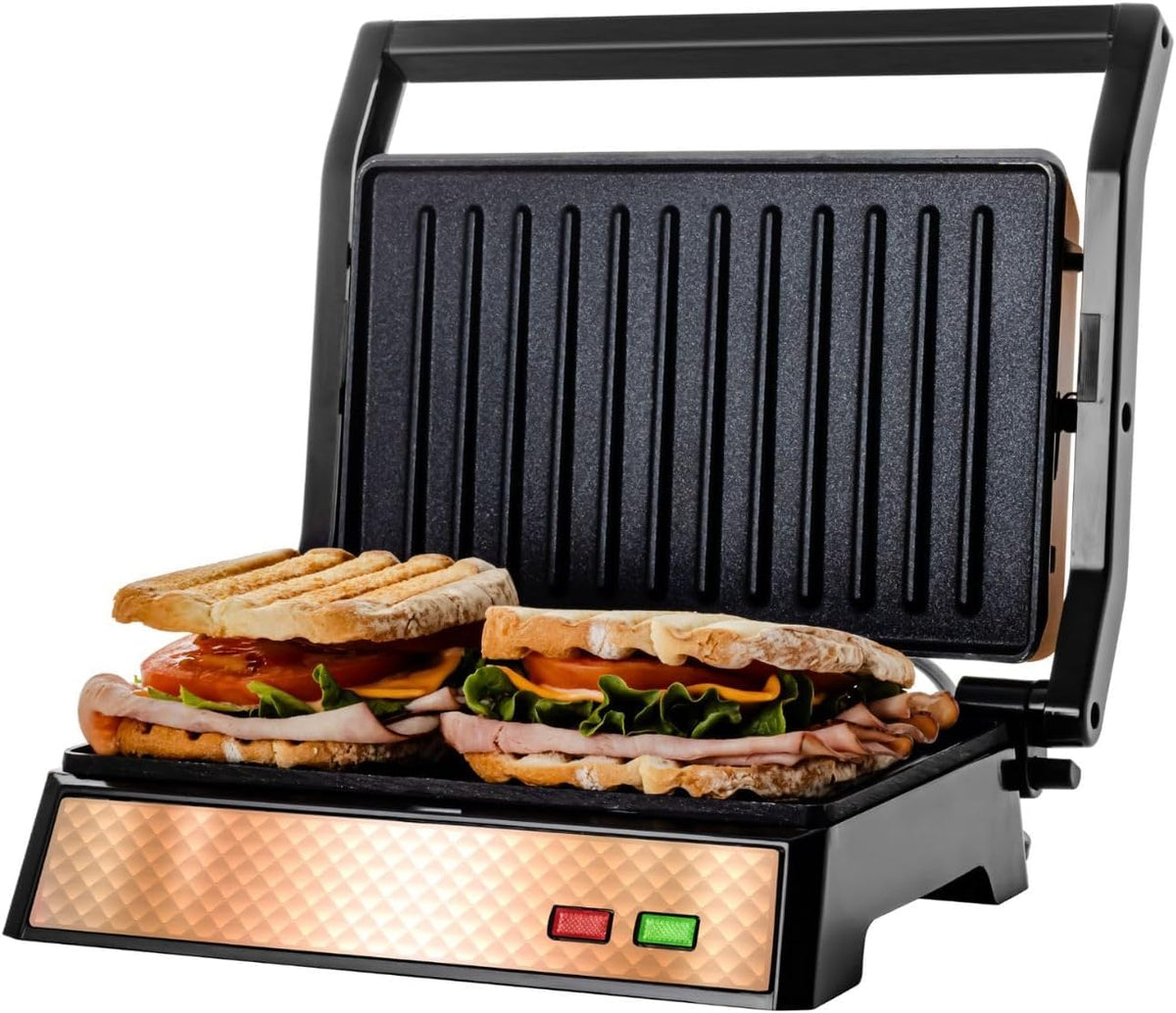 OVENTE Electric Panini Press & Sandwich Maker