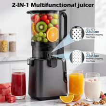 400W Cold Press Juicer with 5.8-Inch Wide Chute