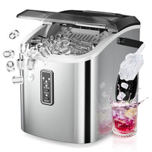 EUHOMY Portable Countertop Ice Maker with Self-Cleaning