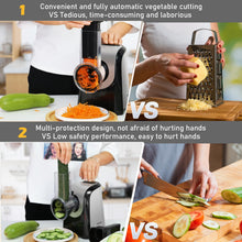 5-in-1 Electric Cheese Grater, Slicer & Shredder