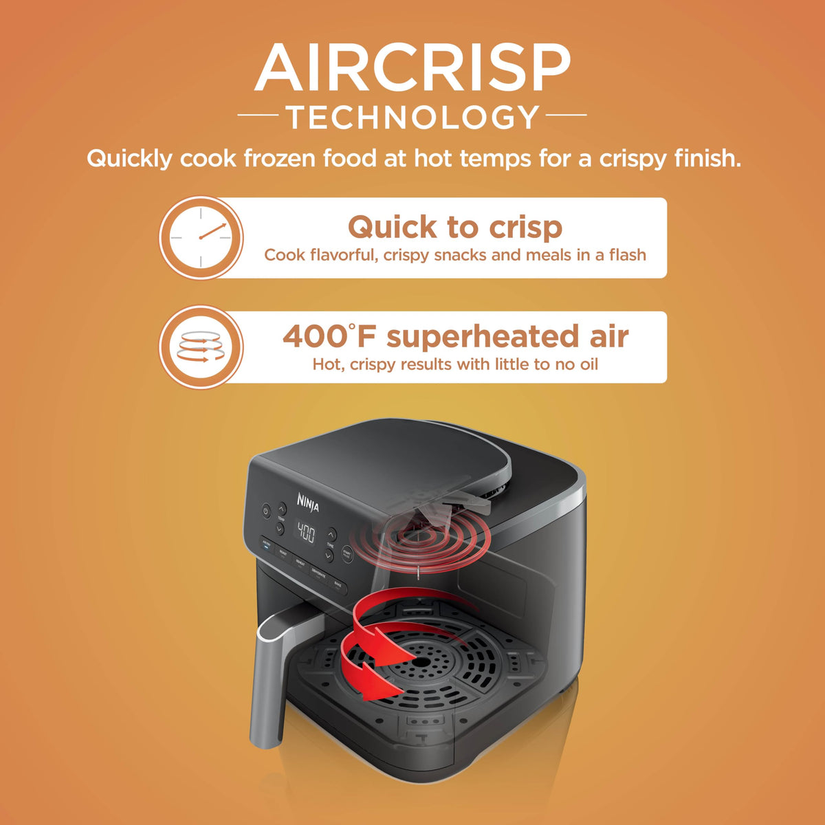 Ninja AF141 5-Qt 4-in-1 Pro Air Fryer