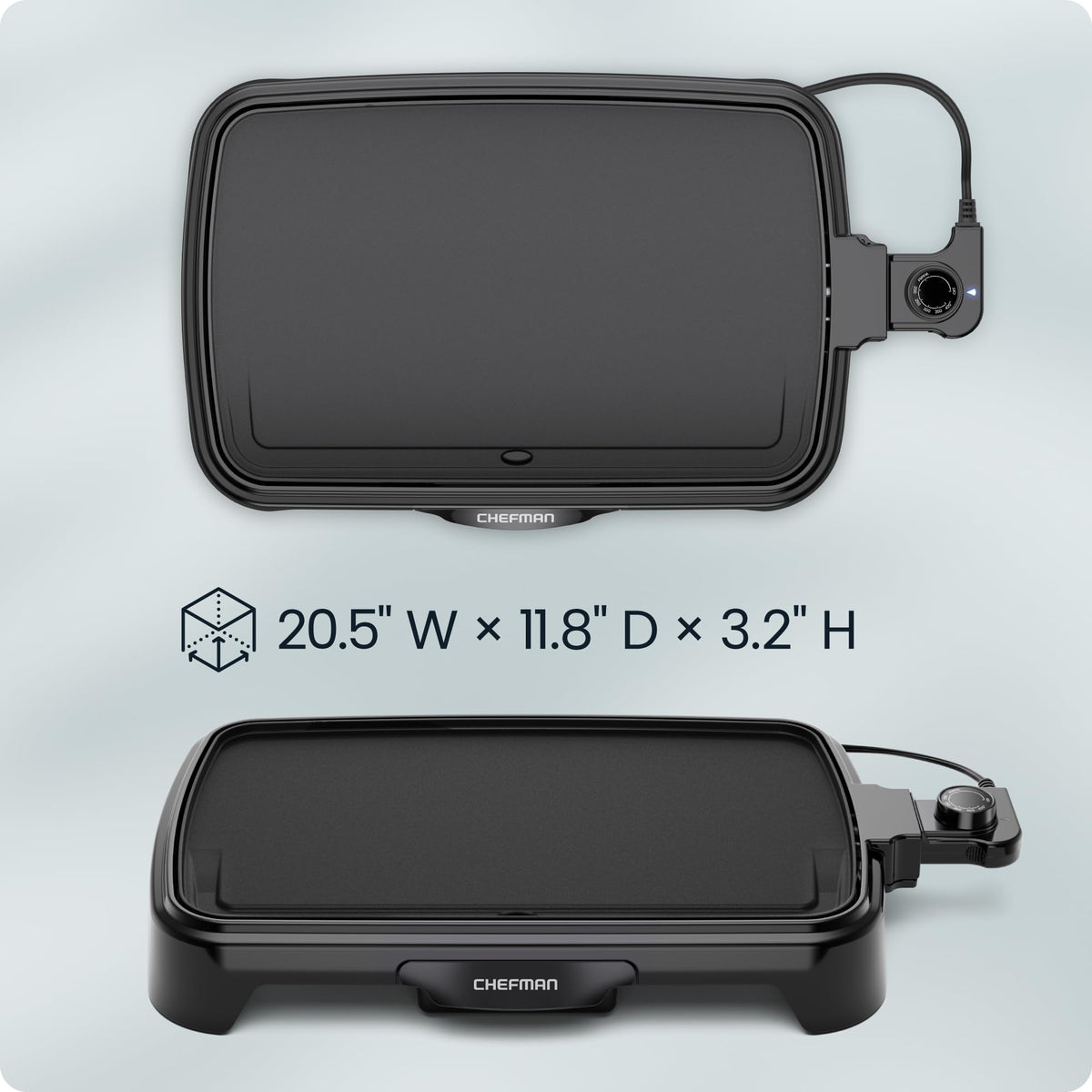 Chefman Extra-Large Electric Griddle with Temperature Control