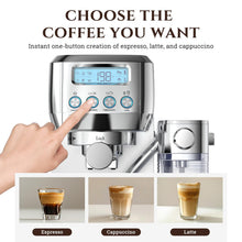 AMZCHEF Espresso Machine with Automatic Milk Frother