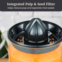 Elite Gourmet Electric Citrus Juicer for Fresh Juice