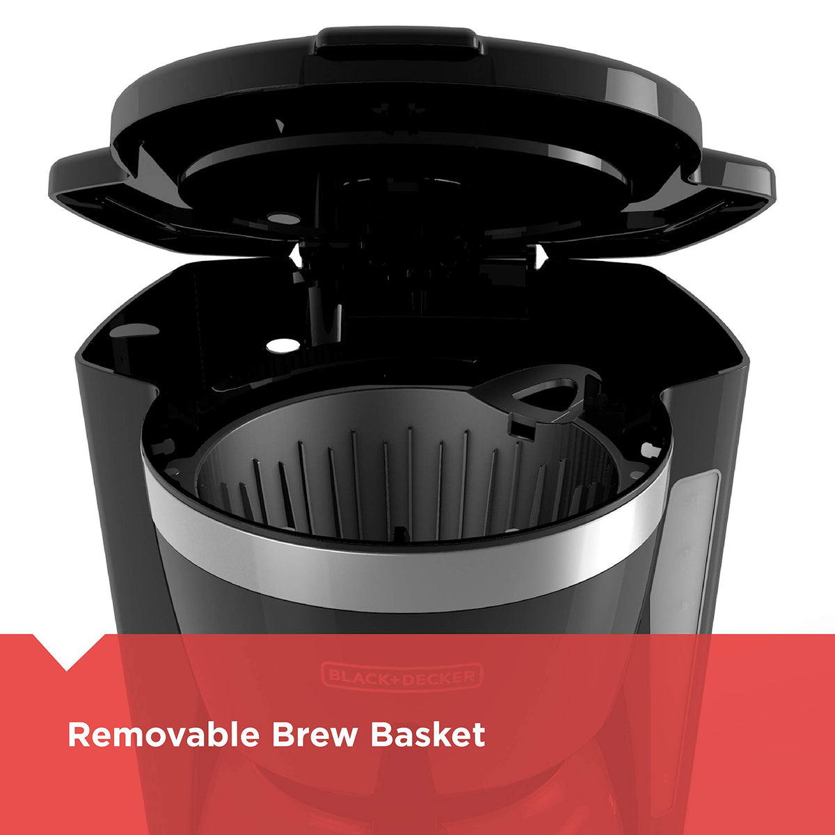 BLACK+DECKER 12-Cup Digital Coffee Maker with Carafe