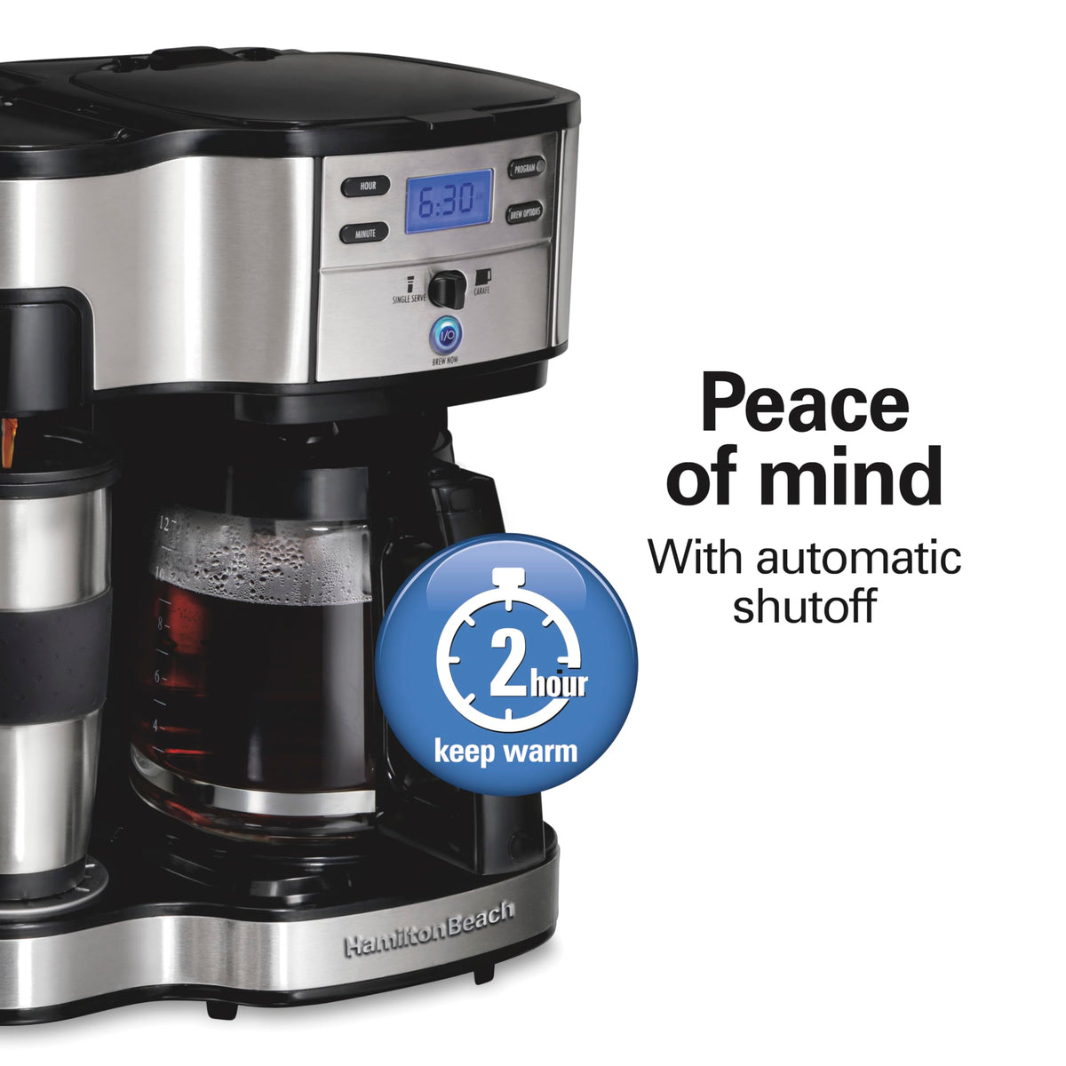 Hamilton Beach Coffee Maker & Single-Serve Brewer