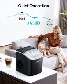 EUHOMY BBS186 Portable Countertop Ice Maker Machine