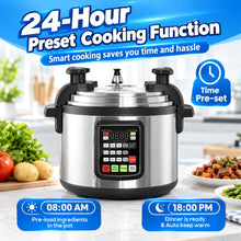 220V Commercial Electric Pressure Cooker 8L–65L Capacity