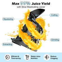 400W Cold Press Juicer with 5.8-Inch Wide Chute