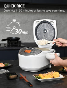 TOSHIBA Digital Rice Cooker for Everyday Meal Prep