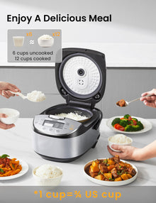 COMFEE' Digital Rice Cooker for Everyday Meal Prep