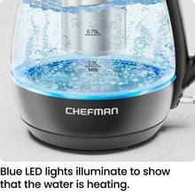 Chefman Electric Tea Kettle with Built-In Infuser