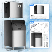 Commercial Ice Maker Machine, Industrial Ice Maker for Hotel Bar Business