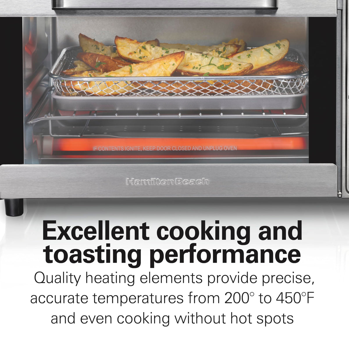 Hamilton Beach 4-Slice Air Fryer Toaster Oven Combo