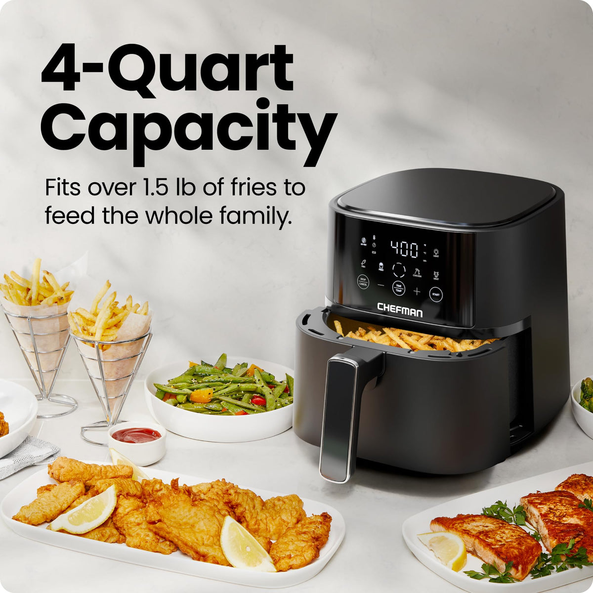 Chefman Compact Air Fryer for Quick & Easy Everyday Meals