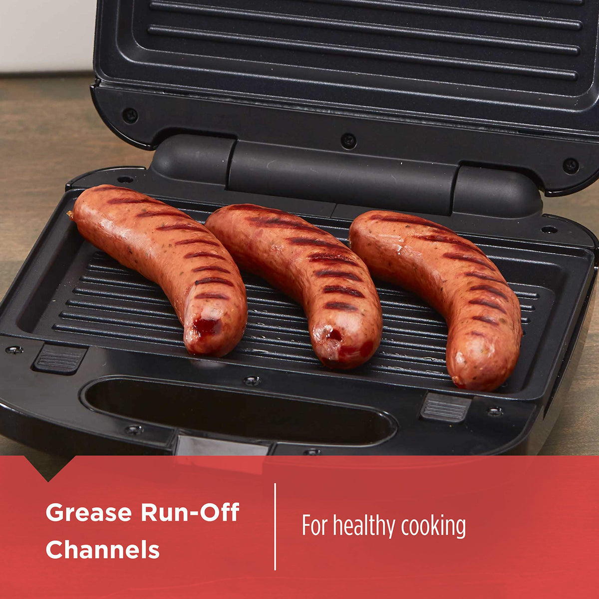 BLACK+DECKER 3-in-1 Waffle, Grill & Sandwich Maker