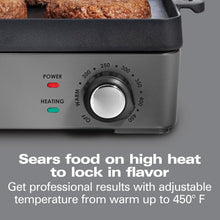 Hamilton Beach Professional Cast Iron Electric Griddle & Grill