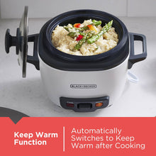 BLACK+DECKER RC503 3-Cup Compact Rice Cooker