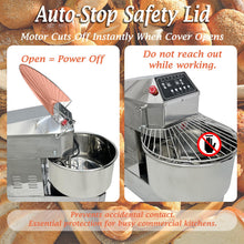 Banfluxion 50L Commercial Spiral Dough Mixer