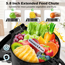 400W Cold Press Juicer with 5.8-Inch Wide Chute
