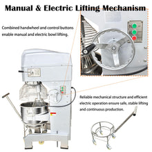 DINENOVATE 60L Commercial Stand Dough Mixer with Trolley