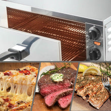 WZUOPG 12-Inch Double-Deck Commercial Pizza Oven