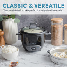 Aroma ARC-743-1NGR 6-Cup Rice Cooker & Food Steamer