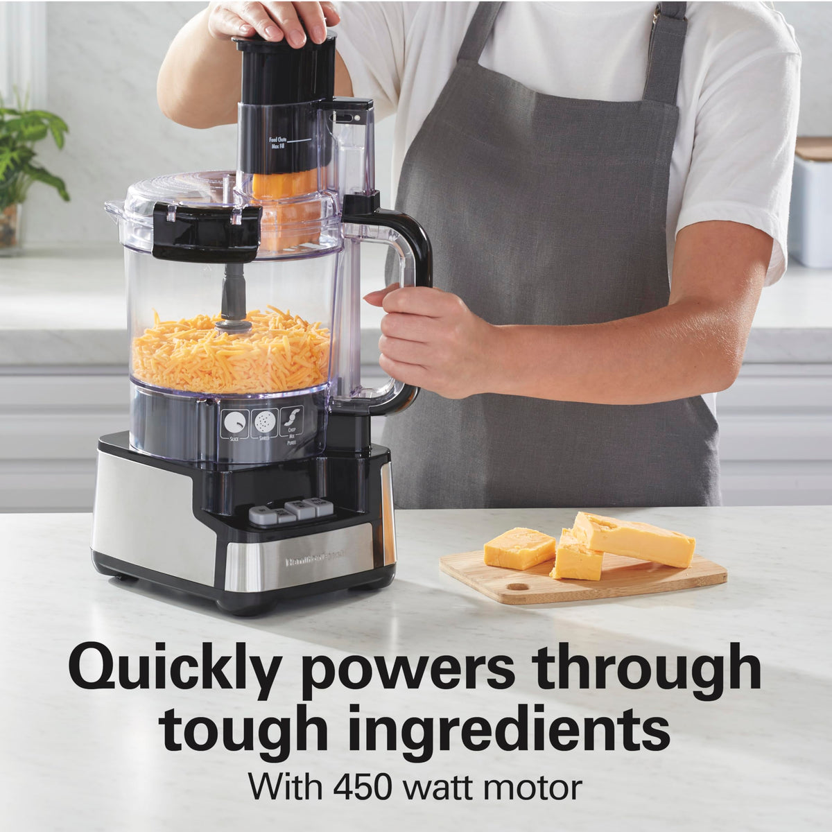 Hamilton Beach 12-Cup Stack & Snap Food Processor