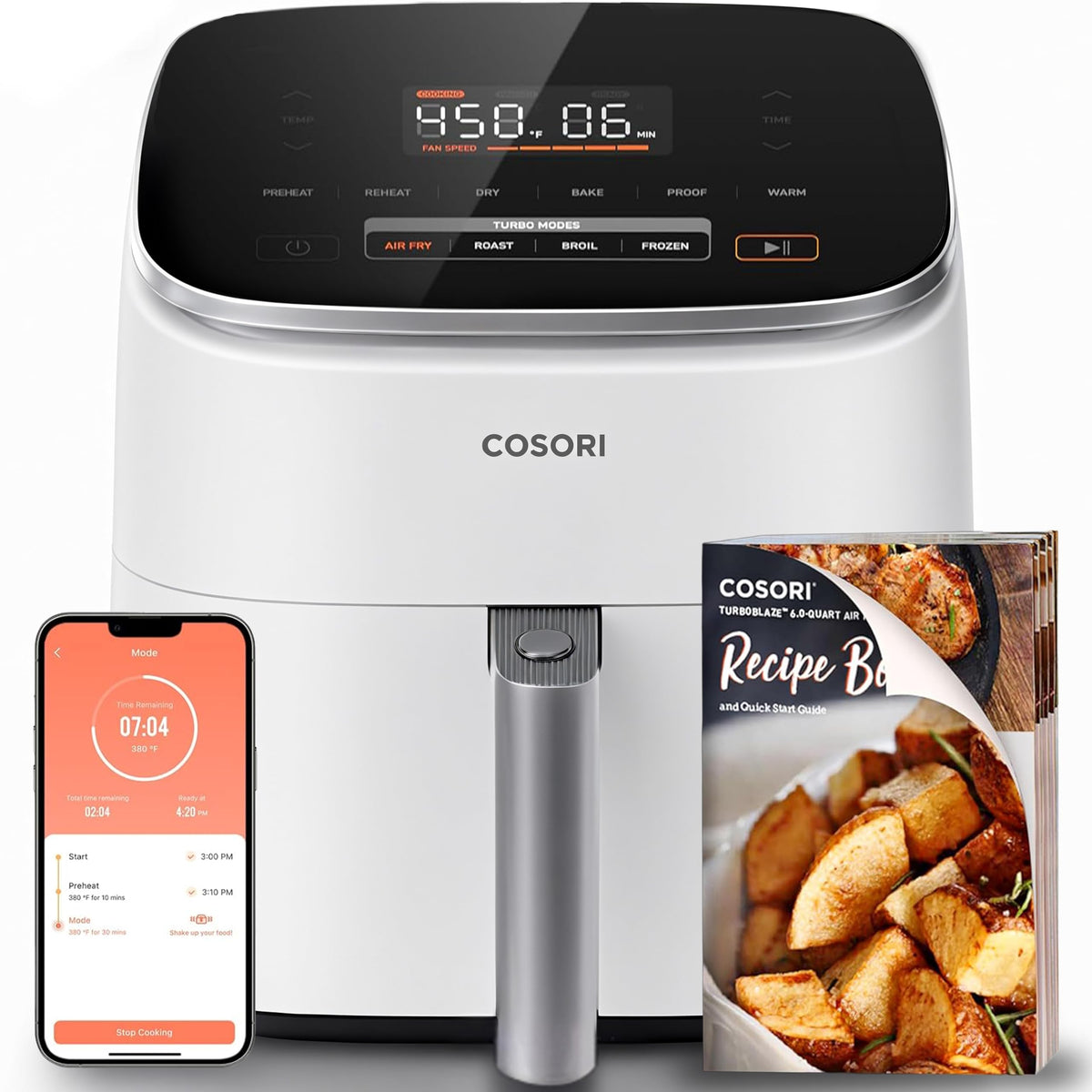 COSORI DC Air Fryer for Fast Everyday Cooking