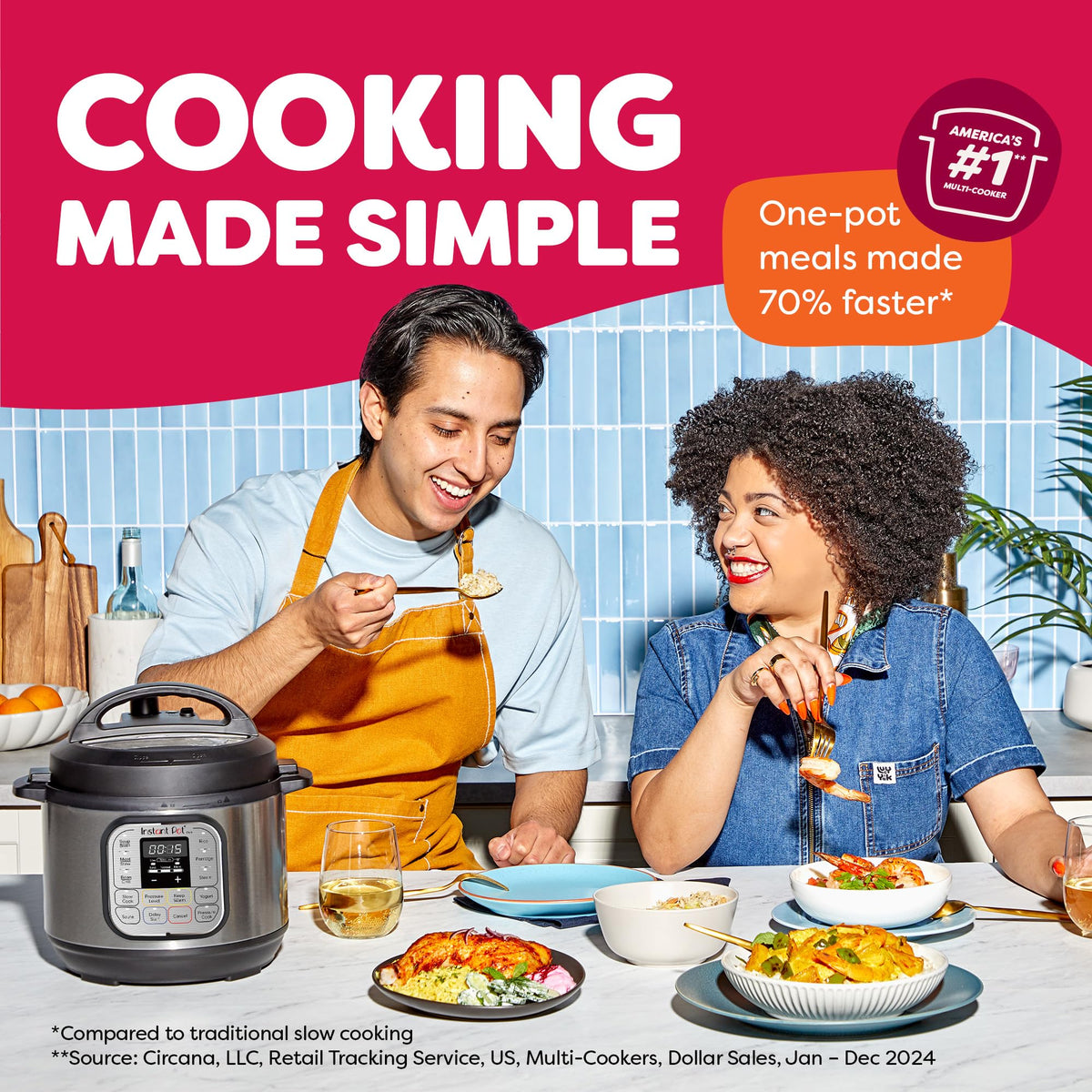 Instant Pot Duo 7-in-1 Electric Pressure Cooker