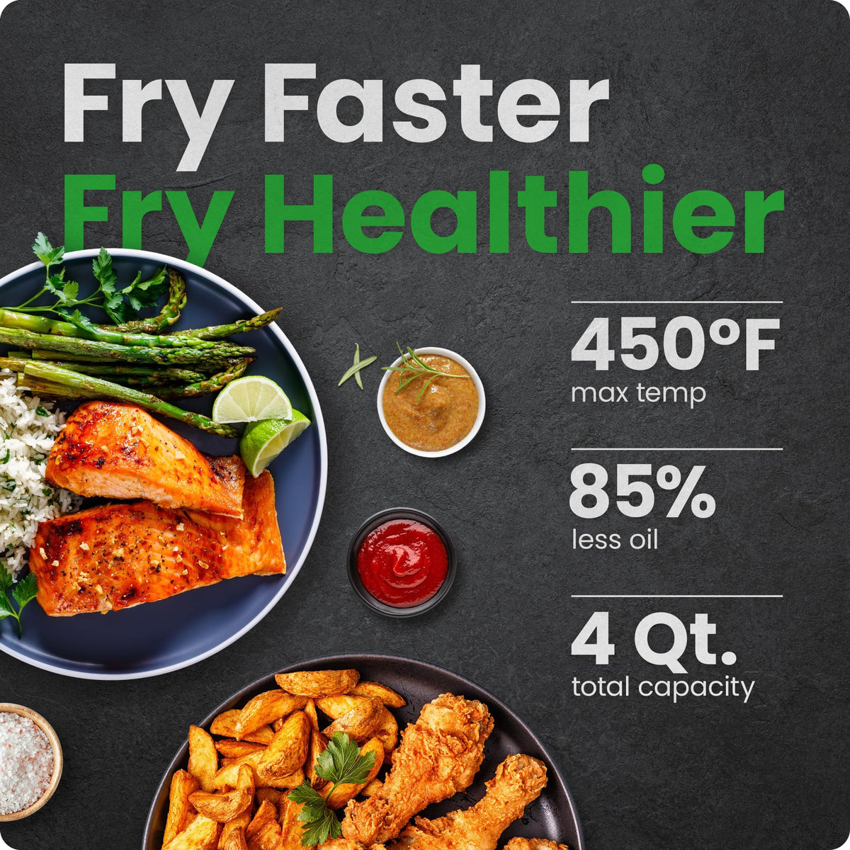 Chefman Compact Air Fryer for Quick & Easy Everyday Meals